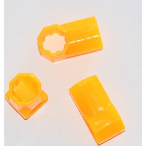 10/100pcs cross pole Tee parts/sleeve/frame multi-connector/coupling Accessories/Technology model parts/diy toy/baby toy