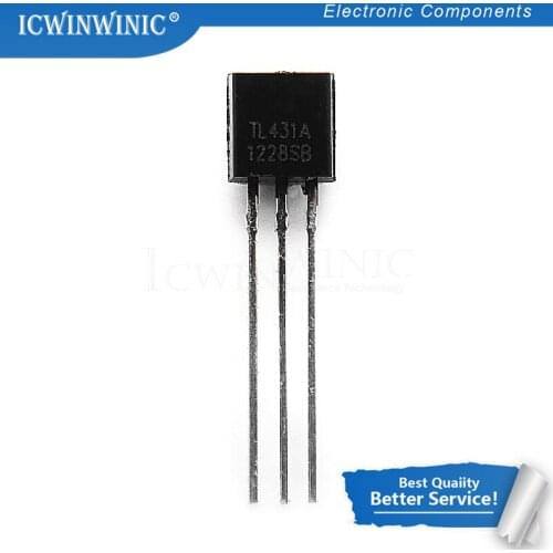 10piece TL431ACLP TL431AC TO-92 TL431 TO92 Transistor new original In Stock