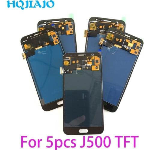5PCS LCD Screen For Samsung Galaxy J5 J500 J500F J500FN J500Y Touch Screen Digitizer LCD Display Adjust For Samsung J5 J500 LCD