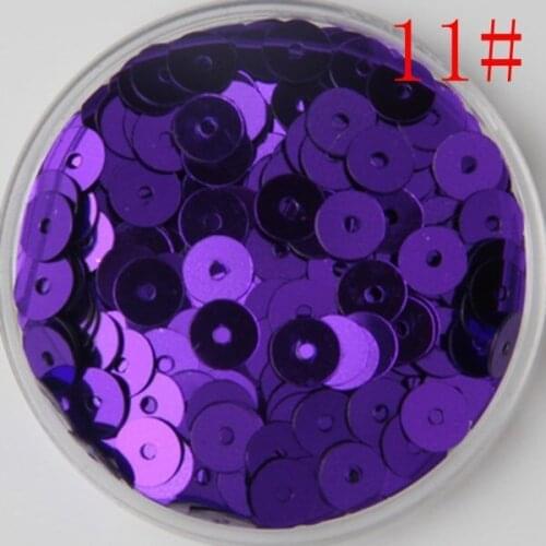 6mm 5000pcs/lot 11# Flat Round Spangle Sequins Flat Sew Paillettes For costume accessorys,crafts Decorative diy Accessories