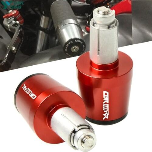 7/8''22 MM Handlebar Gear Balanced Plug Slider Handle Bar End Grips Cap High Quality For Honda CBR1000RR CBR 1000 RR CBR 1000RR