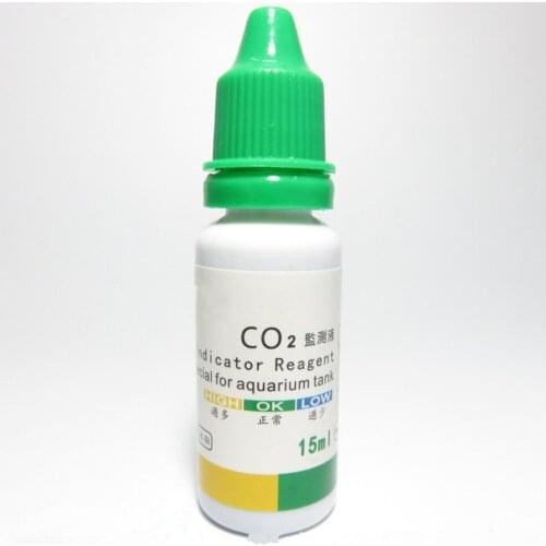 Aquarium Water Tank CO2 Indicator Solution Detection Solution Fish Tank Liquid Test Plants Long Term Aquarium CO2 Indicator 21