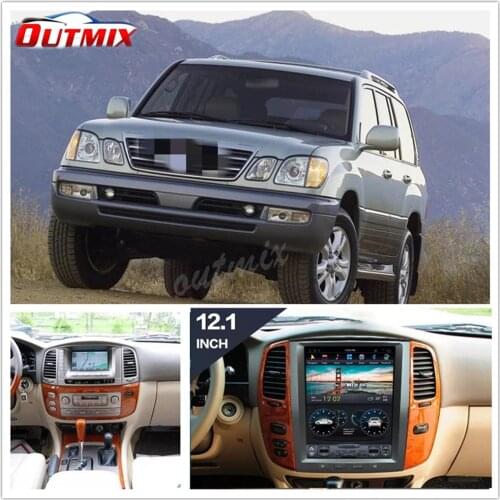 Android 9 Car Navigation Radio For Lexus LX470 2004 2005/TOYOTA Land Cruiser LC100 Carplay Multimedia Player Auto Stereo Head