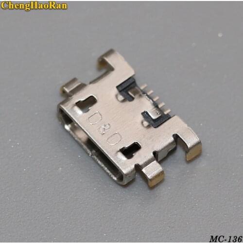 ChengHaoRan 5x Micro USB jack Mini Charging socket connector For ZTE V815W For lenovo A798T A590 A808 A706T A670T S890 S820 S880