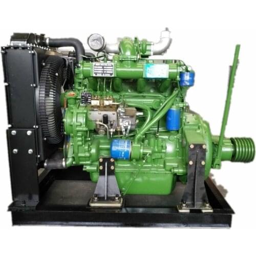 China supplier Weifang ZH4105ZP 63kw Diesel Engine for Water Pump & fixed power Usage with clutch connecting