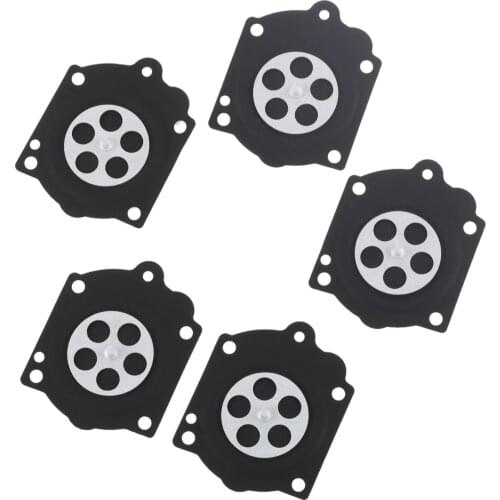 5Pcs Metering Diaphragm for Walbro HDB WG WB Carburetor Spare Parts Mcculloch Pro Mac 610 650 605 655 and Carb Repair Kit K15-WJ