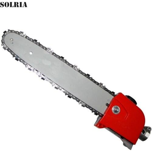 Chainsaw Gear Gearbox Guide Plate Chain Set Pole SawTrimmer Connector Pole Pruning Saw Hand Held Woodworking Garden Tools