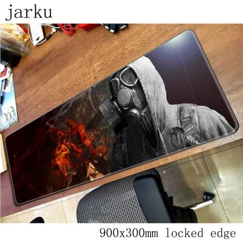 Stalker mousepad gamer 900x300X3MM gaming mouse pad large HD print notebook pc accessories laptop padmouse ergonomic mat
