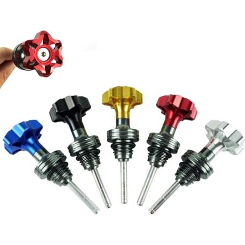 Motorcycle Engine Oil Tank Dipstick Level Gauge Meter Motorbike Oil Cap For 110cc 125CC ATV Dirt Pit Bike Go Kart Yamaha Honda