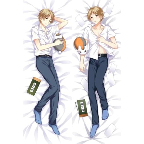 Natsume Yuujinchou Takashi Natsumes Book of Friends Cosplay Dakimakura Pillow Case Hugging Body