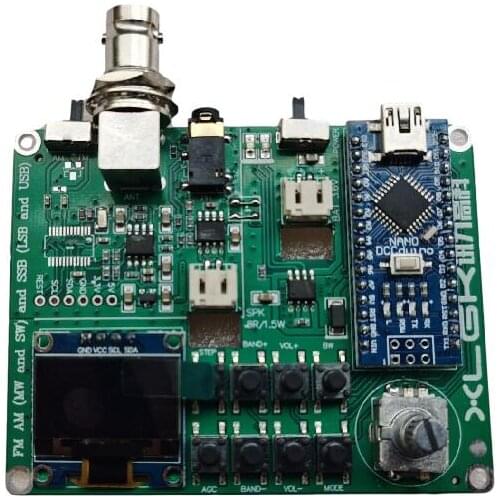 Original SI4732 All Band Radio Receiver Support FM AM (MW and SW) SSB (LSB and USB)