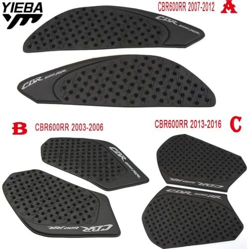 NEW Motorcycle Anti slip Tank Pad 3M Side Gas Knee Grip Traction Pads Protector Stickers For Honda CBR600RR CBR 600 RR 2003-2016