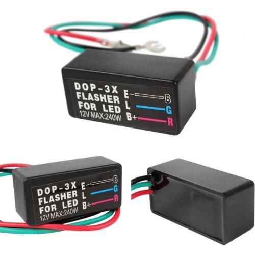 Shockproof Waterproof Universal 3 Pin 12V Motorcycle LED Turn Signal Light Flasher Blinker Relay for Car Motorcycle Halogen HOT