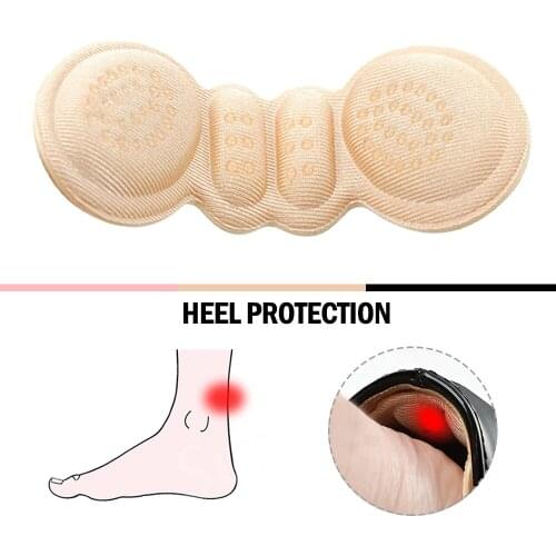 Sunvo Women Insoles for Shoes High Heels Adjust Size Adhesive Heel Liner Grips Protector Sticker Pain Relief Foot Care Inserts