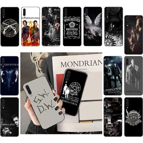 Supernatural SPN Dean And Sam Phone Cases For Samsung A50 A70 A11 A12 A10 A20 A42 A7 M31 A71 A41 A31 A20S A51 A40 A30S