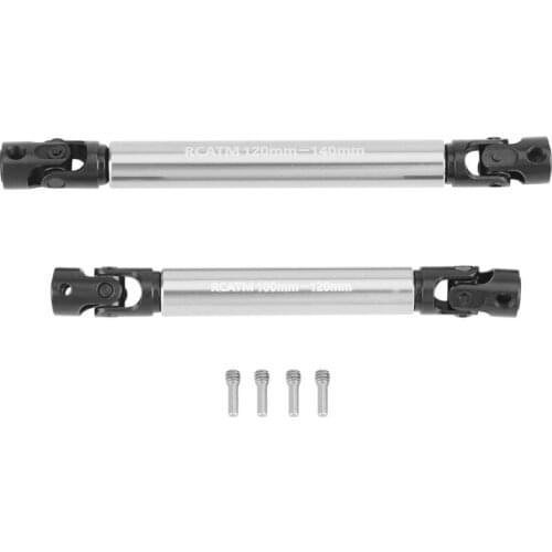 Heavy Duty Cvd Drive Shaft Alloy Steel Universal Joint Steel for Trx4 Traxxas Trx-4 1/10 Rc Car Short&Long
