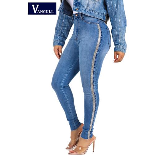 Женские джинсы с вышивкой Vangull China At AliExpress