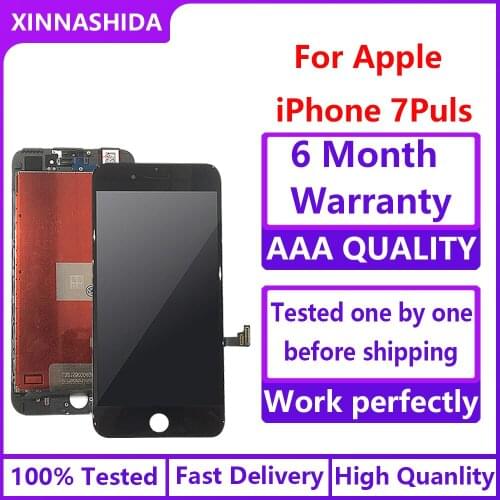 100% Grade AAA LCD Display With Touch Screen Digitizer Assembly Replacement For Apple iPhone 7 Plus Black/White