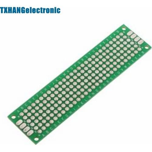 10PCS Double Side Prototype PCB Tinned Universal Breadboard 2x8 cm 20mmx80mm FR4