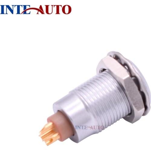 2 3 4 Position 00B ZGG IP50 replacement Circular Connector Receptacle, Female Sockets Solder Cup Gold plated