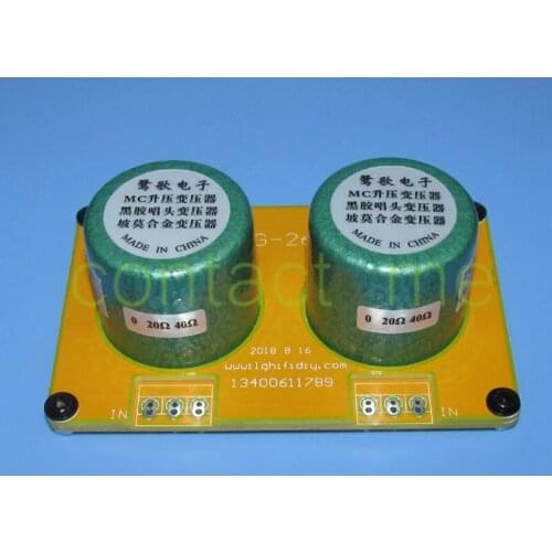 20Ω 40Ω: 3K6 LP vinyl cartridge cartridge transformer，Single crystal copper 5N silver-plated enameled wire wound MC cartridge