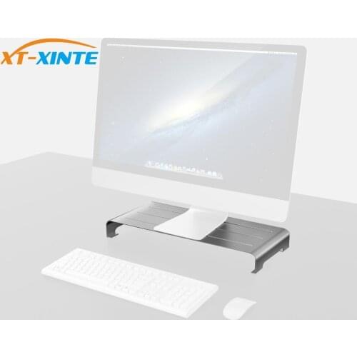 Aluminum Bracket Computer Monitor Stand Holder Display Screen Storage Rack Laptop Heindghtening Mount for Desktop Notebook