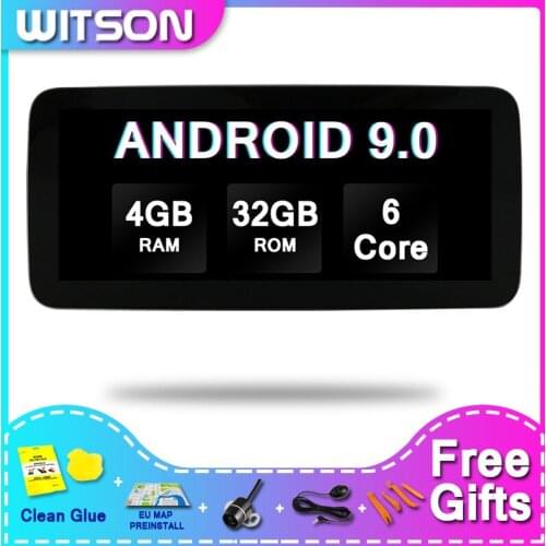 WITSON Mercedes-Benz BIG SCREEN Android 9.0 Car DVD Gps For MERCEDES-BENZ A-Class CLA GLA W176 2016-2018 (NTG5.0) 4G 32GB