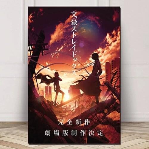 Bungou Stray Dogs Dead Apple Anime Canvas Modern Painting Oil Print Comic Poster Wall Art HD Picture For Living Room Home Decor