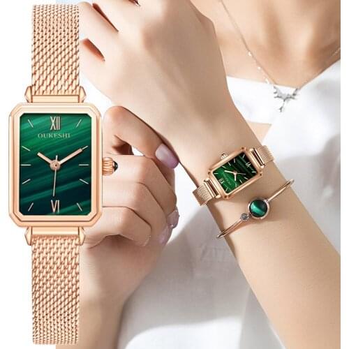 Fashion simple Dial Rose Gold Women Watches waterproof Ladies Watch High Quality stainless steel Female Quartz Wristwatches