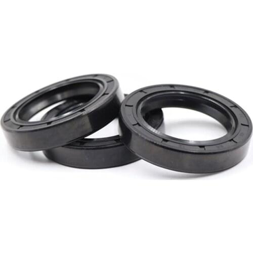 2Pcs Black ID 50-75mm TC/FB/TG4 Skeleton Oil Seal Rings NBR Double Lip Seal Gasket For Rotation Shaft