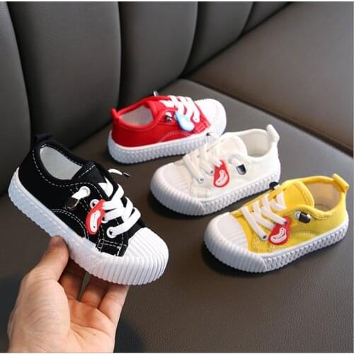 Mexemina 2019 autumn new childrens canvas shoes girls shoes breathable boys casual candy color childrens biscuit shoes