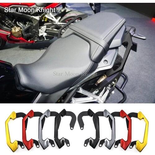 For Honda CB650R CBR650R 2019-2020 Passenger Rear Seat Grab Bar Hand Rail Handlebar CNC machined Motorcycle Parts CB CBR 650R