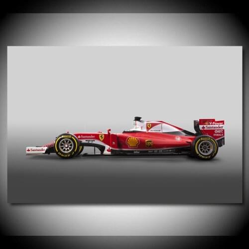 Ferraris Formula F1 Race Car Sport Posters Wall Decor Art Canvas Print With DIY Framed Painting Room Decoration