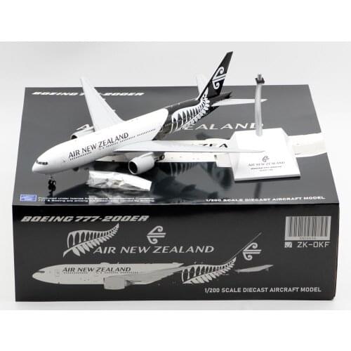 1:200 Alloy Collectible Plane JC Wings XX20030 Air New Zealand "Star Alliance" Boeing B777-200ER Diecast Aircraft Model ZK-OKF