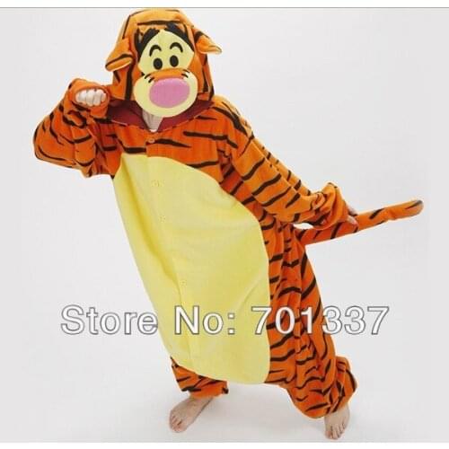 Mens Ladies Tiger Onesie Adult Animal Onesies Onsie Jumpsuit Pyjamas Pajamas 334 S/M/L/XL