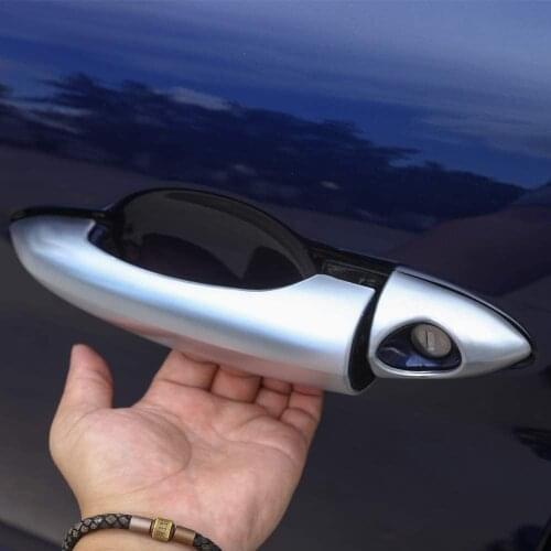 ABS Chrome Exterior Door Handle Cover Without Hole 8 Pcs For Alfa Romeo Giulia 2017