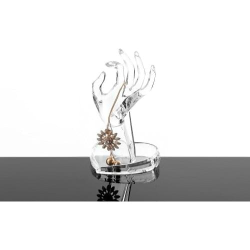 Fashionable High Quality Professional Clear Hand Mannequin Hand Maniqui For Jewelry Display