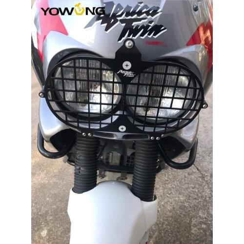 For Honda XRV750 Africa Twin 1997-2002 XRV 750 2002 2001 2000 1999 1998 1997 Headlight Grille Guard Cover Head Light Protector