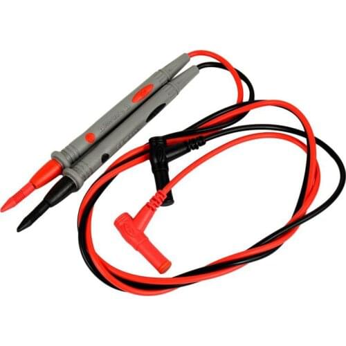 1Pair Universal Digital Thin Tip Needle Multimeter Multi Meter Test Lead Probe Wire Pen Cable Multimeter Tester 1000V 10A 20A