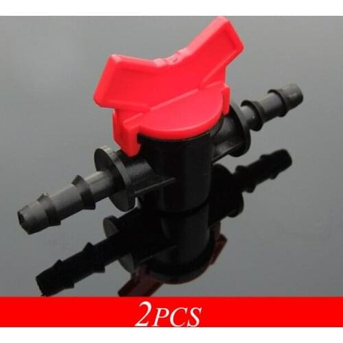 2PCS 3.5/4/8/10/12mm Water Valve Switch Water Pipe Flow Control Valve Spare Part For DIY Models