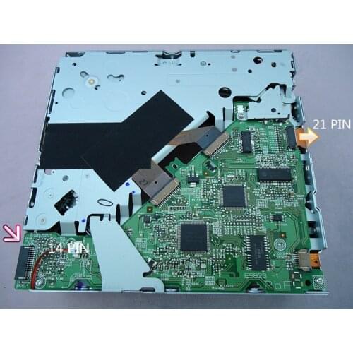 Free shipping Brand new Matsushita 6 disc cd changer mechanism E9823 E9823-1 E-9823 For Mazdaa CX9 VW Q7 A4L Car mp3 CD player