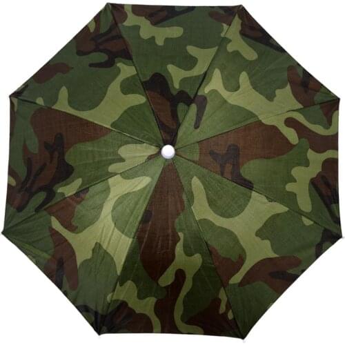 Elastic Camouflage Pattern Sun Rain Umbrella for outdoor