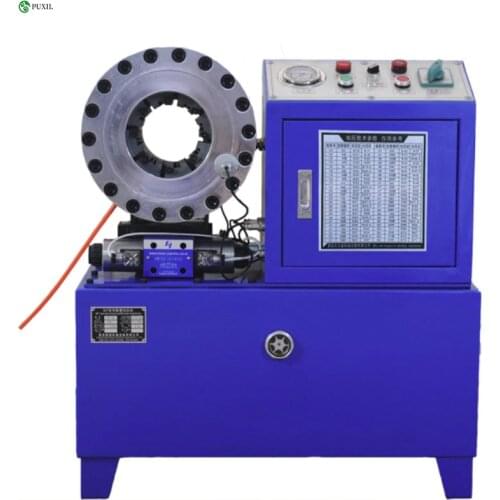 LI High Quality BNT68 Hydraulic Hose Crimping Machine 1/4 "to 2" 4SH / SP 31.5Mpa system pressure 560T max. Pressure ship by sea