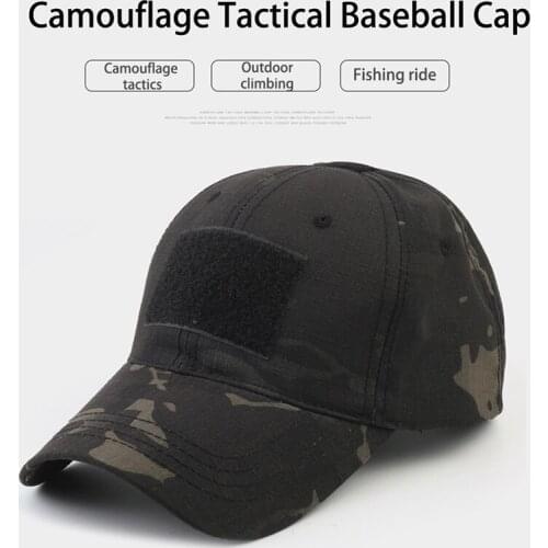 Military Baseball Caps Camouflage Tactical Army Soldier Combat Paintball Adjustable Summer Snapback Sun Hats Men Women