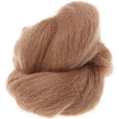 Fashion Wool Corriedale Needlefelting Top Roving Dyed Spinning Wet Felting Fiber Drop Ship
