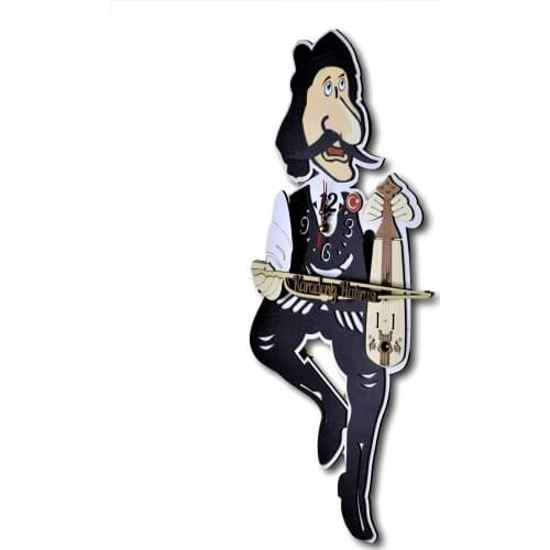 Wall Clock Musical Creative Design for Living Room Decoration Home Decor