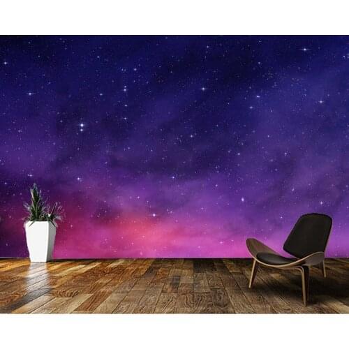 Papel de parede Galaxy Universe-Starry Sky ceiling 3d wallpaper,living room tv wall bedroom wall papers home decor bar KTV mural