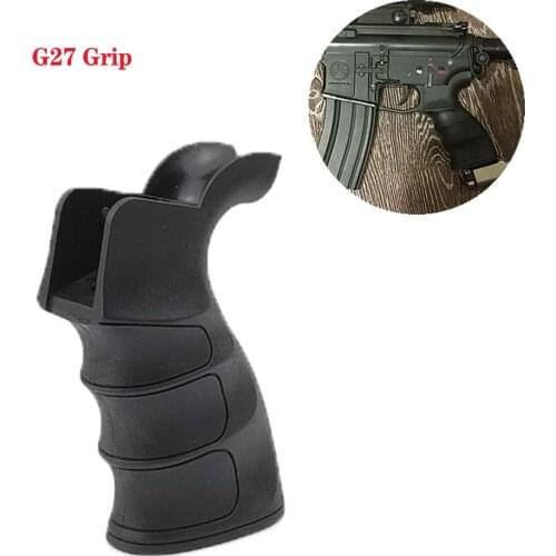 ABS Outdoor Tactical CS intimate accessory jinming BD556 G27 tactics Pistol after grip handle gel ball gun LD24 Black/Tan