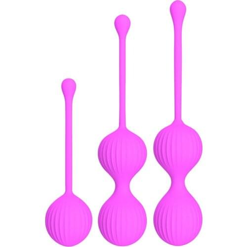 Safe Silicone Smart Ball Vibrator Kegel Ball Ben Wa Ball Vagina Tighten Exercise Machine Sex Toy for Women Vaginal Geisha Ball