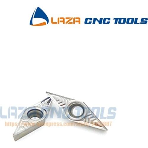 VCGT160402-AK VCGT160404 VCGT160408-AK H01*10pcs Turning inserts, blade for Aluminum &brass,SVJCR/SVVCN Toolholder